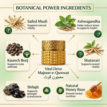 Vitel Drive - Majoon Gold Standard Herbal Blend